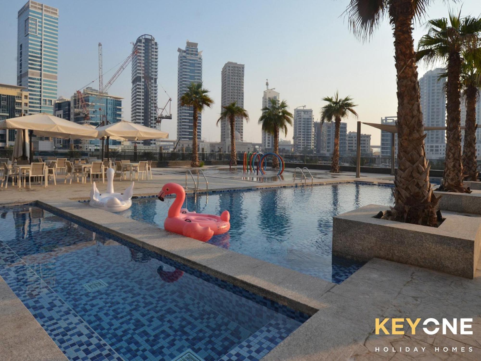 Sophisticated One Bedroom With Full Marina View Dubai Exterior photo