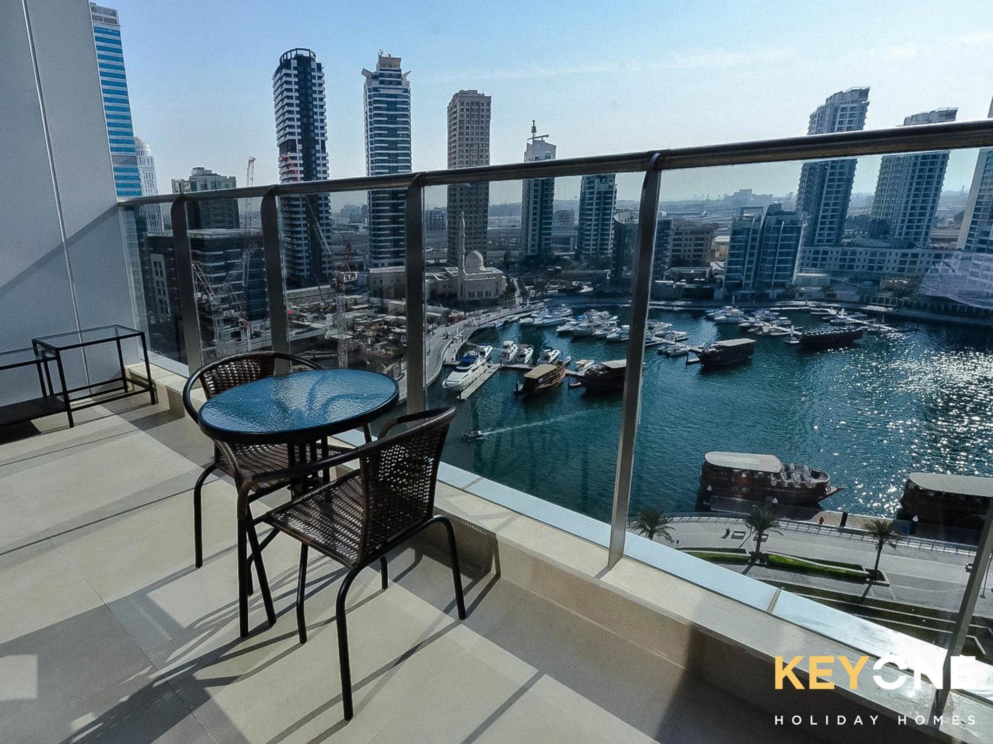 Sophisticated One Bedroom With Full Marina View Dubai Exterior photo