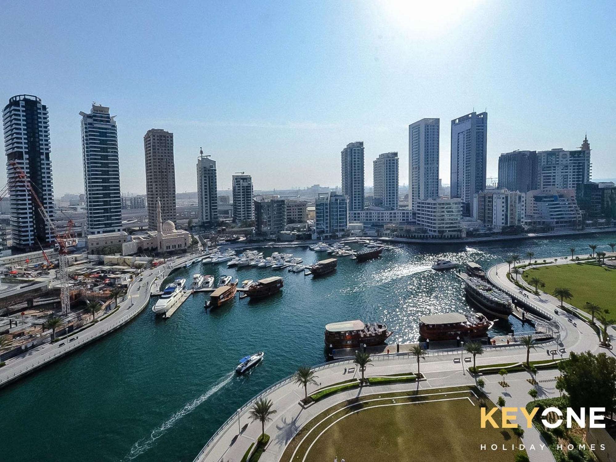 Sophisticated One Bedroom With Full Marina View Dubai Exterior photo