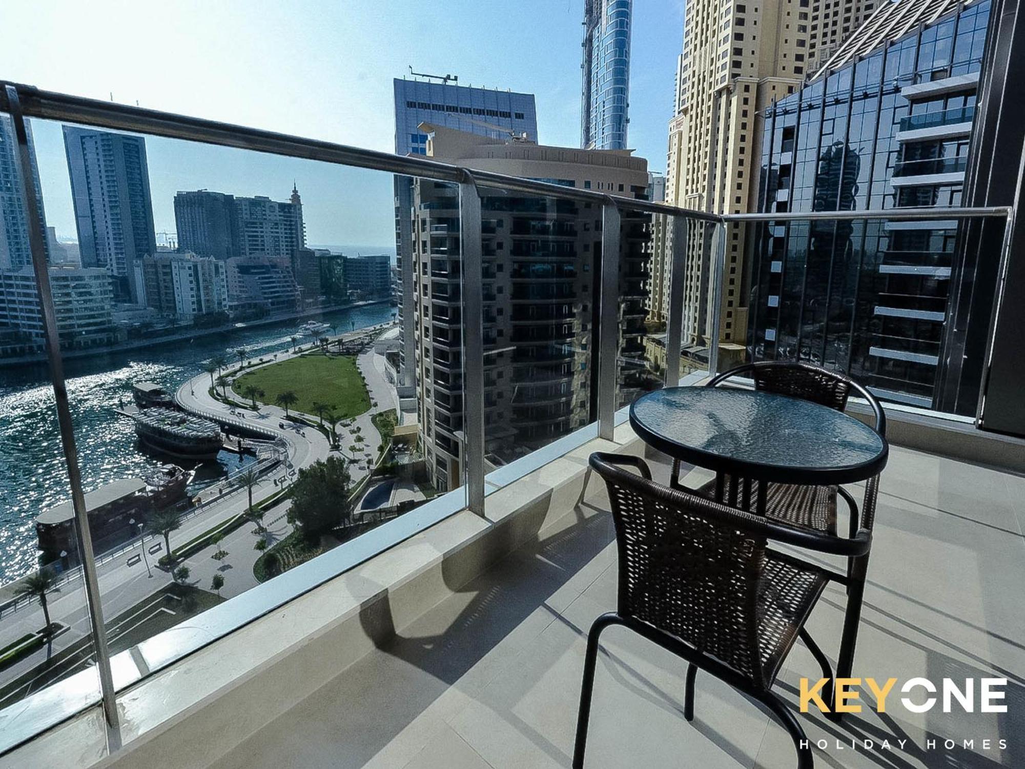 Sophisticated One Bedroom With Full Marina View Dubai Exterior photo